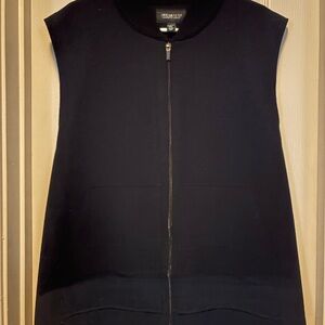 Kenneth Cole Charcoal Zip-Up Vest